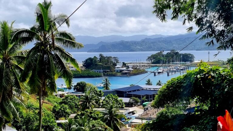 Savussavu looking towards the marina