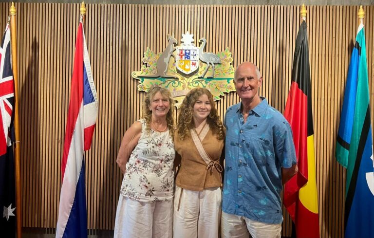 We really enjoyed visiting Alice at the embassy